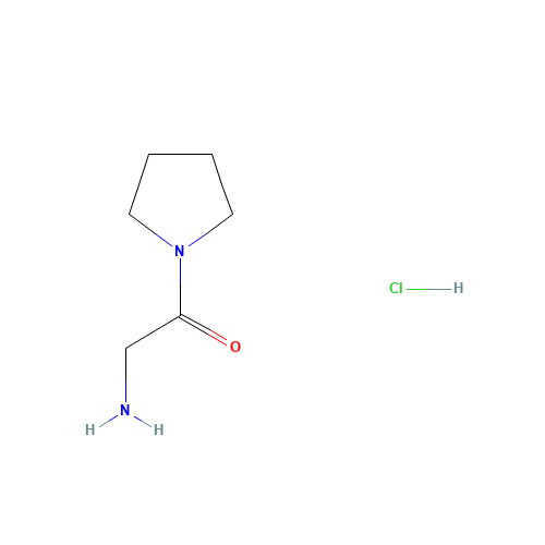 2-Amino-1-(1-pyrrolidinyl)-1-ethanone hydrochloride (CAS: 35855-14-2) - Related Chemical Product