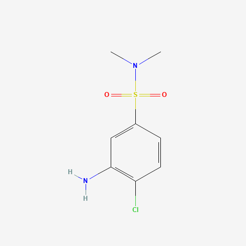 3-Amino-4-chloro-N,N-dimethylbenzenesulfonamide (CAS: 100313-81-3) - Related Chemical Product