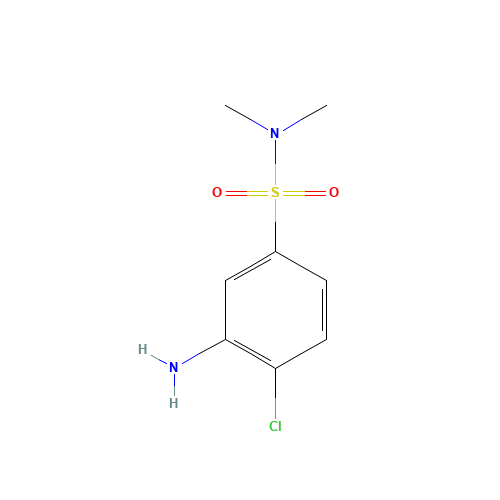 3-Amino-4-chloro-N,N-dimethylbenzenesulfonamide (CAS: 100313-81-3) - Related Chemical Product