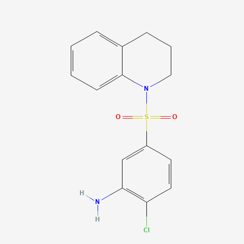2-Chloro-5-[3,4-dihydro-1(2H)-quinolinylsulfonyl]-aniline (CAS: 847171-51-1) - Related Chemical Product