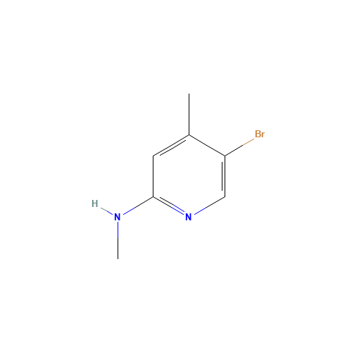 5-Bromo-N,4-dimethyl-2-pyridinamine (CAS: 155789-99-4) - Related Chemical Product