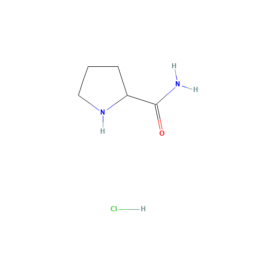 2-Pyrrolidinecarboxamide hydrochloride (CAS: 115630-49-4) - Related Chemical Product