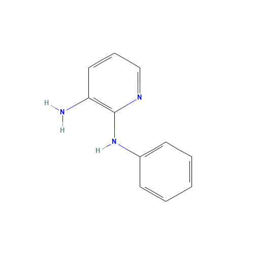 N2-Phenyl-2,3-pyridinediamine (CAS: 41010-49-5) - Chemical Structure and Molecular Formula 