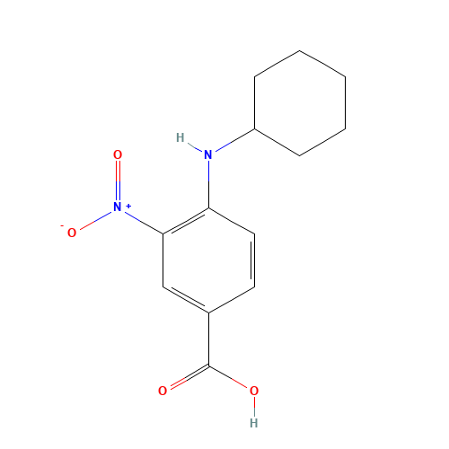 4-(Cyclohexylamino)-3-nitrobenzoic acid (CAS: 333340-82-2) - Related Chemical Product