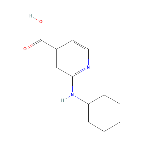 2-(Cyclohexylamino)isonicotinic acid (CAS: 1019461-35-8) - Related Chemical Product