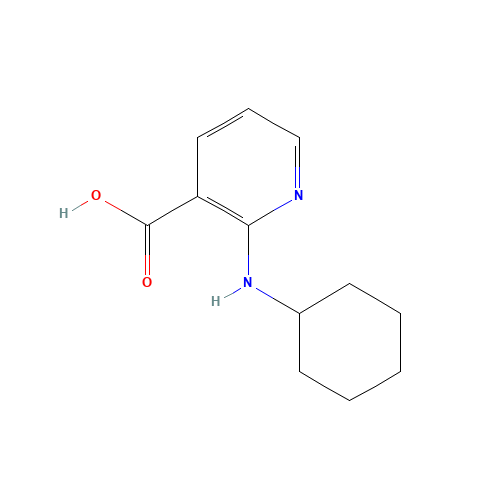 2-(Cyclohexylamino)nicotinic acid (CAS: 35812-43-2) - Related Chemical Product