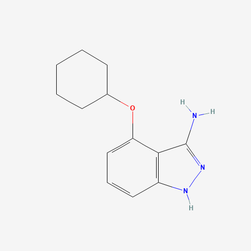 4-(Cyclohexyloxy)-1H-indazol-3-amine (CAS: 927802-30-0) - Related Chemical Product