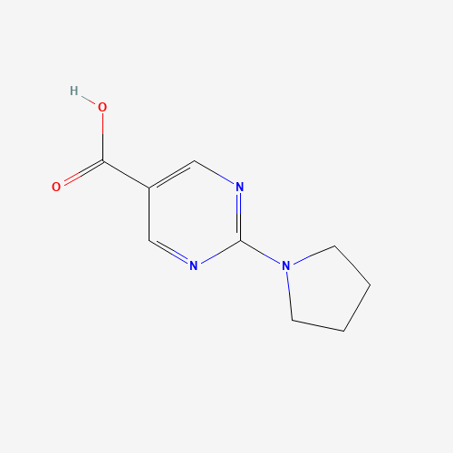 2-(1-Pyrrolidinyl)-5-pyrimidinecarboxylic acid (CAS: 253315-06-9) - Related Chemical Product
