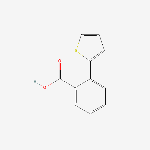 2-(2-Thienyl)benzoic acid (CAS: 6072-49-7) - Chemical Structure and Molecular Formula 
