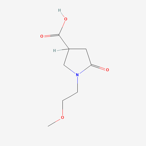 1-(2-Methoxyethyl)-5-oxo-3-pyrrolidine-carboxylic acid (CAS: 407634-05-3) - Related Chemical Product