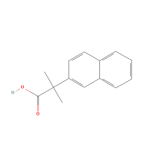 2-Methyl-2-(2-naphthyl)propanoic acid (CAS: 13365-41-8) - Related Chemical Product
