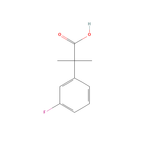 2-(3-Fluorophenyl)-2-methylpropanoic acid (CAS: 93748-20-0) - Related Chemical Product