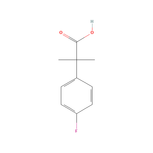 2-(4-Fluorophenyl)-2-methylpropanoic acid (CAS: 93748-19-7) - Related Chemical Product