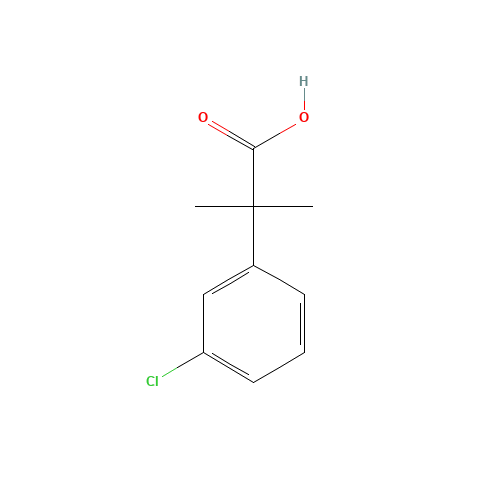 2-(3-Chlorophenyl)-2-methylpropanoic acid (CAS: 64798-35-2) - Related Chemical Product