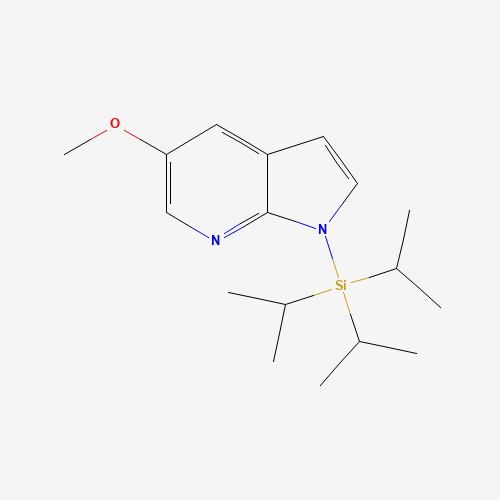 5-Methoxy-1-(triisopropylsilyl)-1H-pyrrolo[2,3-b]pyridine (CAS: 1198097-37-8) - Related Chemical Product