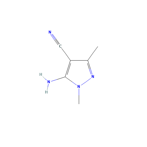 5-Amino-1,3-dimethyl-1H-pyrazole-4-carbonitrile (CAS: 54820-92-7) - Related Chemical Product