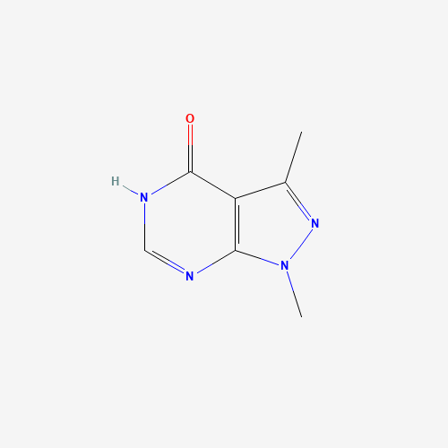 1,3-Dimethyl-1,5-dihydro-4H-pyrazolo-[3,4-d]pyrimidin-4-one (CAS: 87412-86-0) - Related Chemical Product