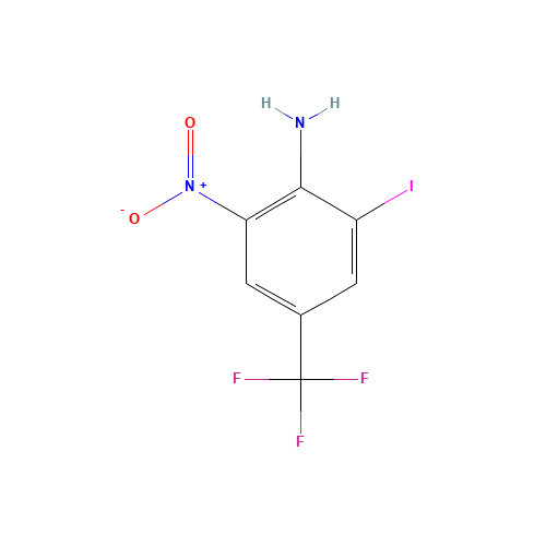 2-Iodo-6-nitro-4-(trifluoromethyl)aniline (CAS: 543740-74-5) - Related Chemical Product