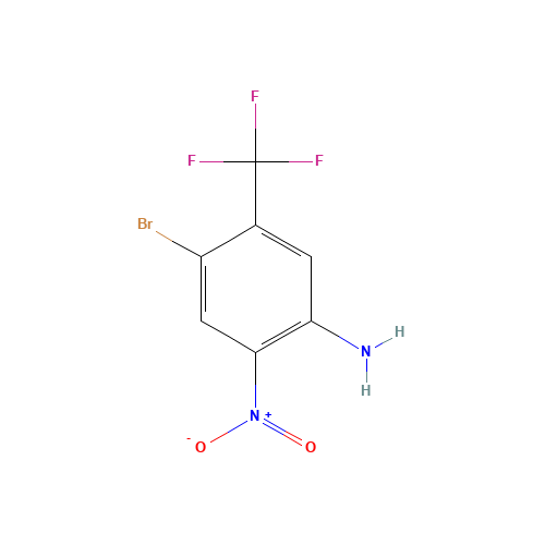 4-Bromo-2-nitro-5-(trifluoromethyl)aniline (CAS: 683241-86-3) - Related Chemical Product