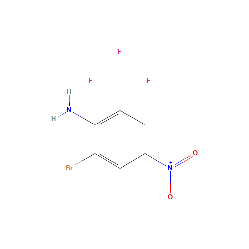 2-Bromo-4-nitro-6-(trifluoromethyl)aniline (CAS: 400-66-8) - Related Chemical Product