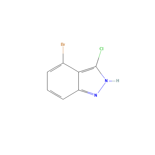 4-Bromo-3-chloro-1H-indazole (CAS: 1000343-46-3) - Related Chemical Product