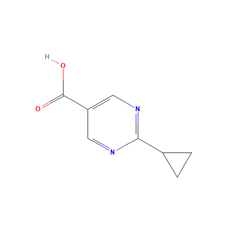 2-Cyclopropyl-pyrimidine-5-carboxylic acid (CAS: 648423-79-4) - Related Chemical Product