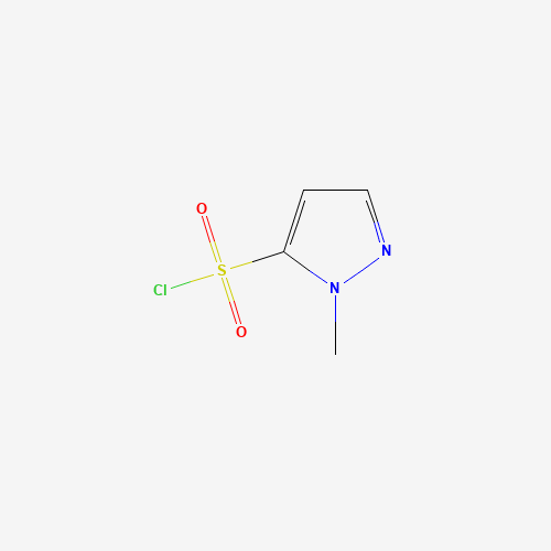 2-Methyl-2H-pyrazole-3-sulfonyl chloride (CAS: 1020721-61-2) - Chemical Structure and Molecular Formula 