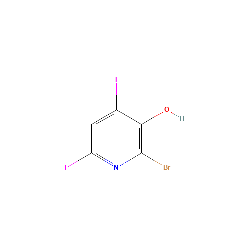 2-Bromo-4,6-diiodo-3-pyridinol (CAS: 129611-33-2) - Related Chemical Product