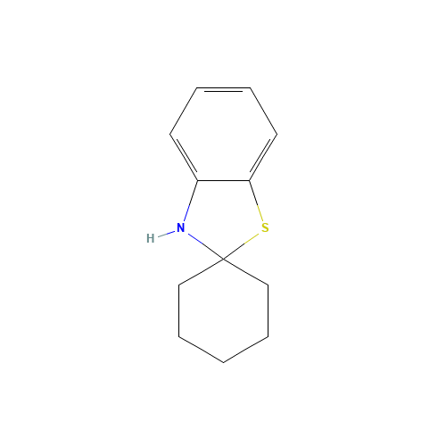 3H-Spiro[1,3-benzothiazole-2,1'-cyclohexane] (CAS: 182-53-6) - Related Chemical Product