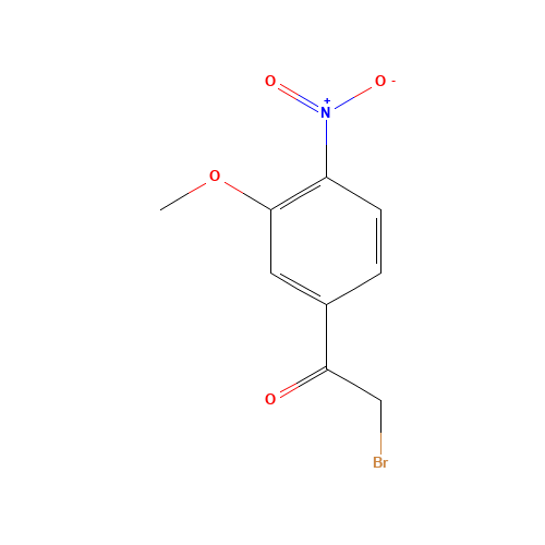 2-Bromo-1-(3-methoxy-4-nitrophenyl)-1-ethanone (CAS: 90725-63-6) - Related Chemical Product