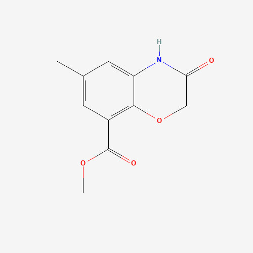 Methyl 6-methyl-3-oxo-3,4-dihydro-2H-1,4-benzoxazine-8-carboxylate (CAS: 141761-86-6) - Related Chemical Product