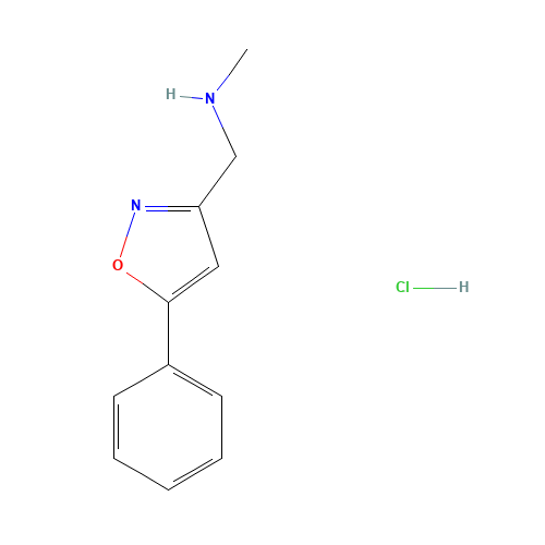 N-Methyl-1-(5-phenyl-3-isoxazolyl)methanamine hydrochloride (CAS: 852227-91-9) - Related Chemical Product