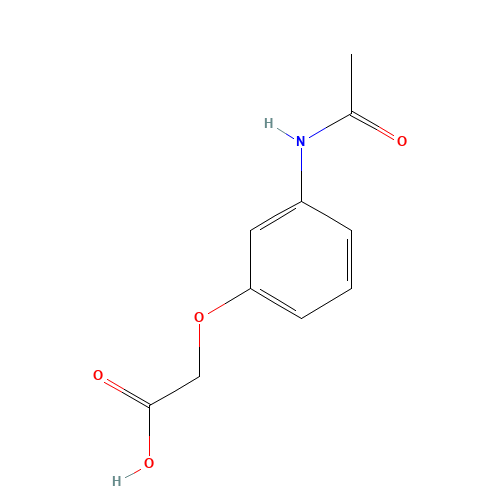 3-Acetamidophenoxyacetic acid (CAS: 6339-04-4) - Related Chemical Product