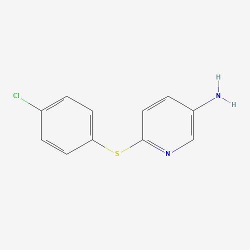 6-[(4-Chlorophenyl)sulfanyl]-3-pyridinylamine (CAS: 25935-62-0) - Related Chemical Product