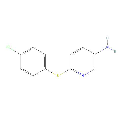 6-[(4-Chlorophenyl)sulfanyl]-3-pyridinylamine (CAS: 25935-62-0) - Related Chemical Product