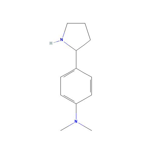 Dimethyl-(4-pyrrolidin-2-yl-phenyl)-amine monoacetate (CAS: 298690-88-7) - Related Chemical Product