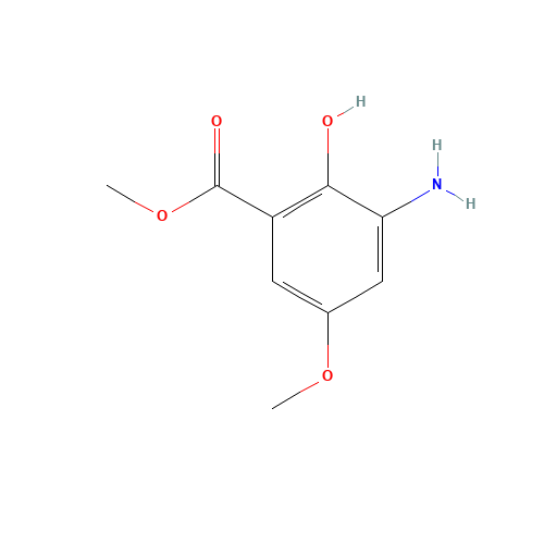 Methyl 3-amino-2-hydroxy-5-methoxybenzenecarboxylate (CAS: 55008-18-9) - Related Chemical Product