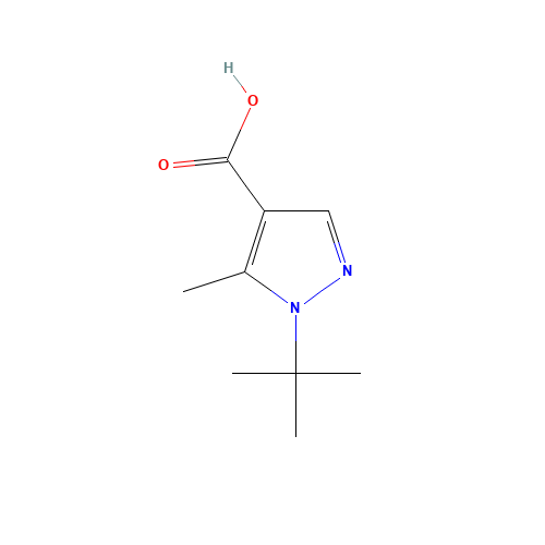 1-(tert-Butyl)-5-methyl-1H-pyrazole-4-carboxylic acid (CAS: 288251-51-4) - Related Chemical Product