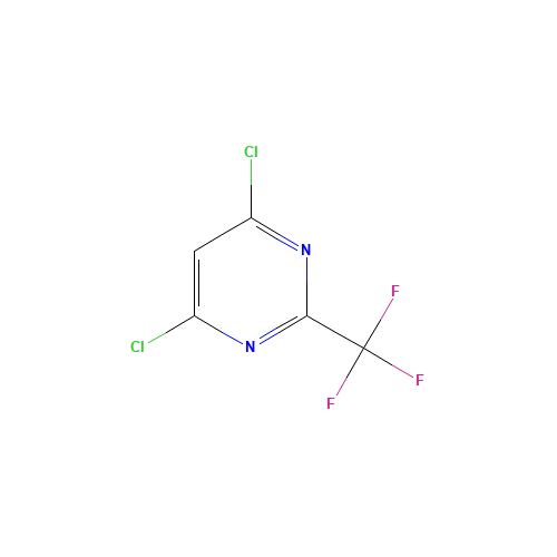 4,6-Dichloro-2-(trifluoromethyl)pyrimidine (CAS: 705-24-8) - Related Chemical Product