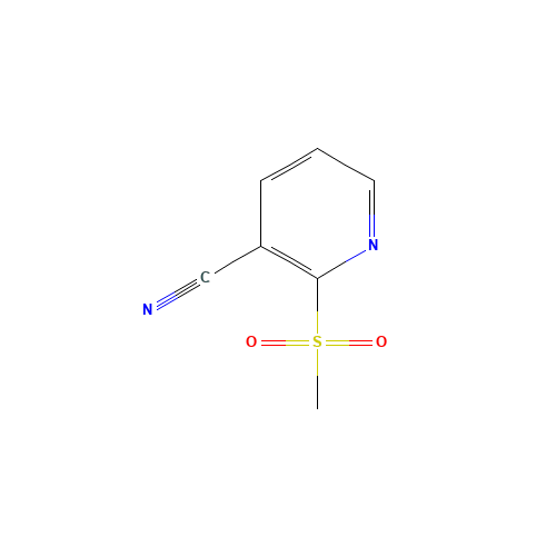 2-(Methylsulfonyl)nicotinonitrile (CAS: 66154-66-3) - Related Chemical Product