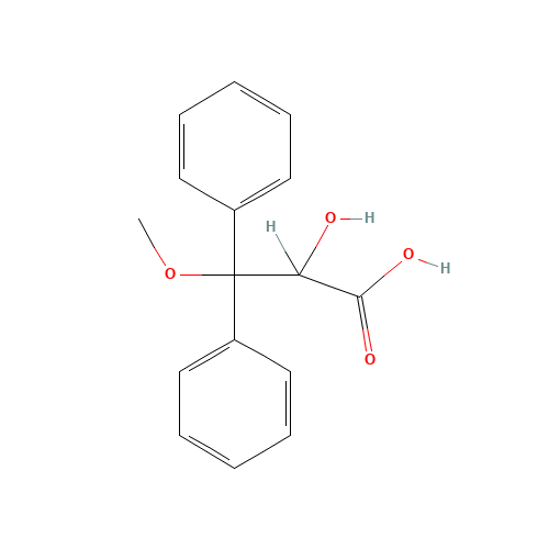 2-Hydroxy-3-methoxy-3,3-diphenylpropanoic acid (CAS: 178306-51-9) - Related Chemical Product