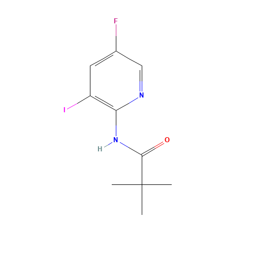 N-(5-Fluoro-3-iodopyridin-2-yl)pivalamide (CAS: 823218-50-4) - Related Chemical Product