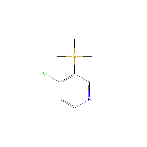 4-Chloro-3-(trimethylsilyl)pyridine (CAS: 77332-85-5) - Related Chemical Product