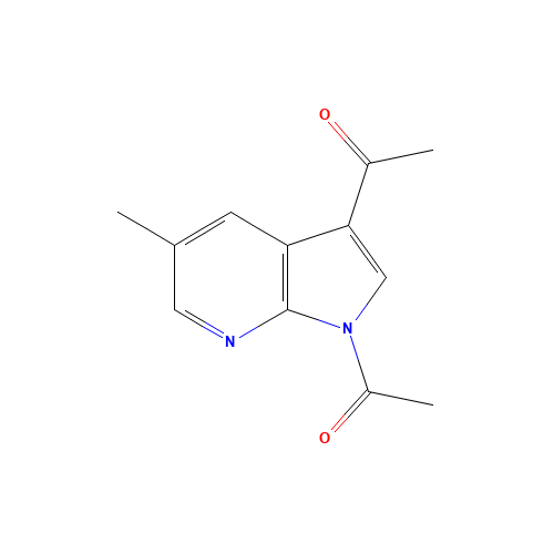 1,1'-(5-Methyl-1H-pyrrolo[2,3-b]pyridine-1,3-diyl) diethanone (CAS: 1222533-87-0) - Related Chemical Product