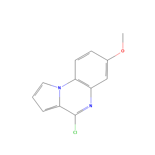 6-Chloro-3-methoxypyrrolo[1,2-a]quinoxaline (CAS: 160657-08-9) - Related Chemical Product
