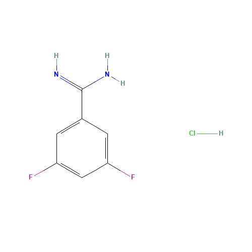 3,5-Difluorobenzene-1-carboximidamide hydrochloride (CAS: 144797-68-2) - Related Chemical Product