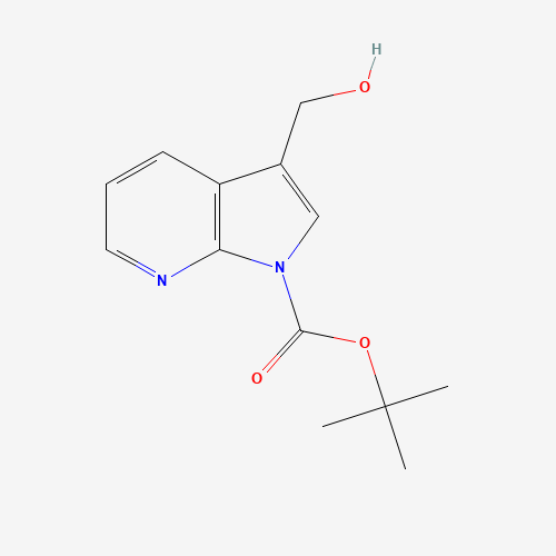 tert-Butyl 3-(hydroxymethyl)-1H-pyrrolo[2,3-b]-pyridine-1-carboxylate (CAS: 144657-67-0) - Related Chemical Product