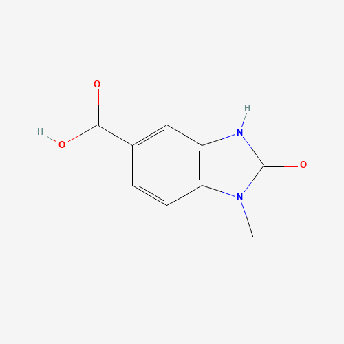 1-Methyl-2-oxo-2,3-dihydro-1H-1,3-benzodiazole-5-carboxylic acid (CAS: 19950-97-1) - Related Chemical Product