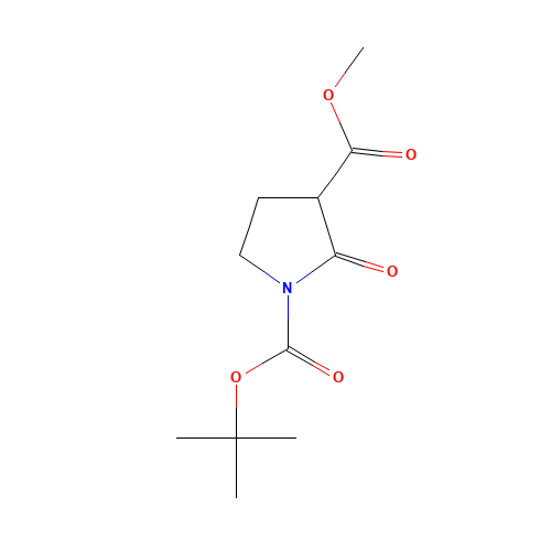 1-tert-Butyl 3-methyl 2-oxopyrrolidine-1,3-dicarboxylate (CAS: 431079-79-7) - Related Chemical Product