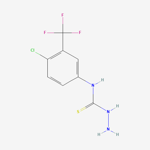 4-[4-Chloro-3-(trifluoromethyl)phenyl]-3-thiosemicarbazide (CAS: 38901-30-3) - Related Chemical Product